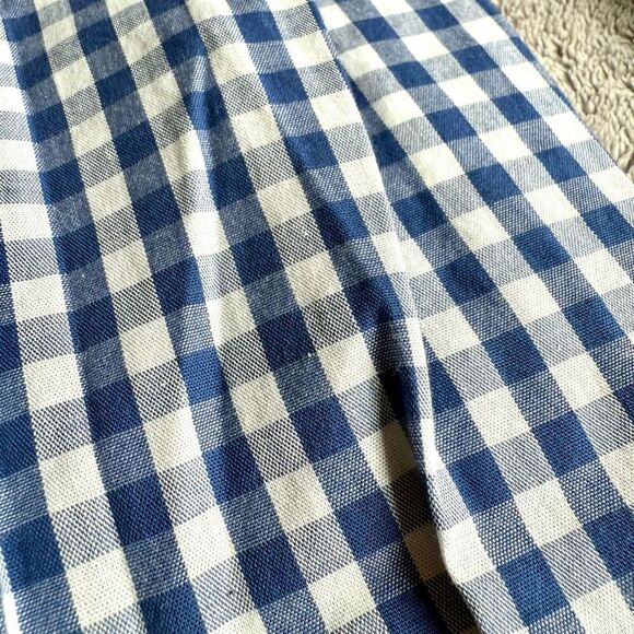 NWOT Gap Kids Poplin Blue Gingham Plaid Poplin Button down shirt - Picture 7 of 9